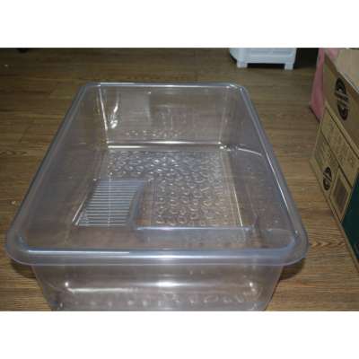 Vacuum Forming Portable tortoise cylinder tank with a balcony /large turtle breeding basin/ plastic box